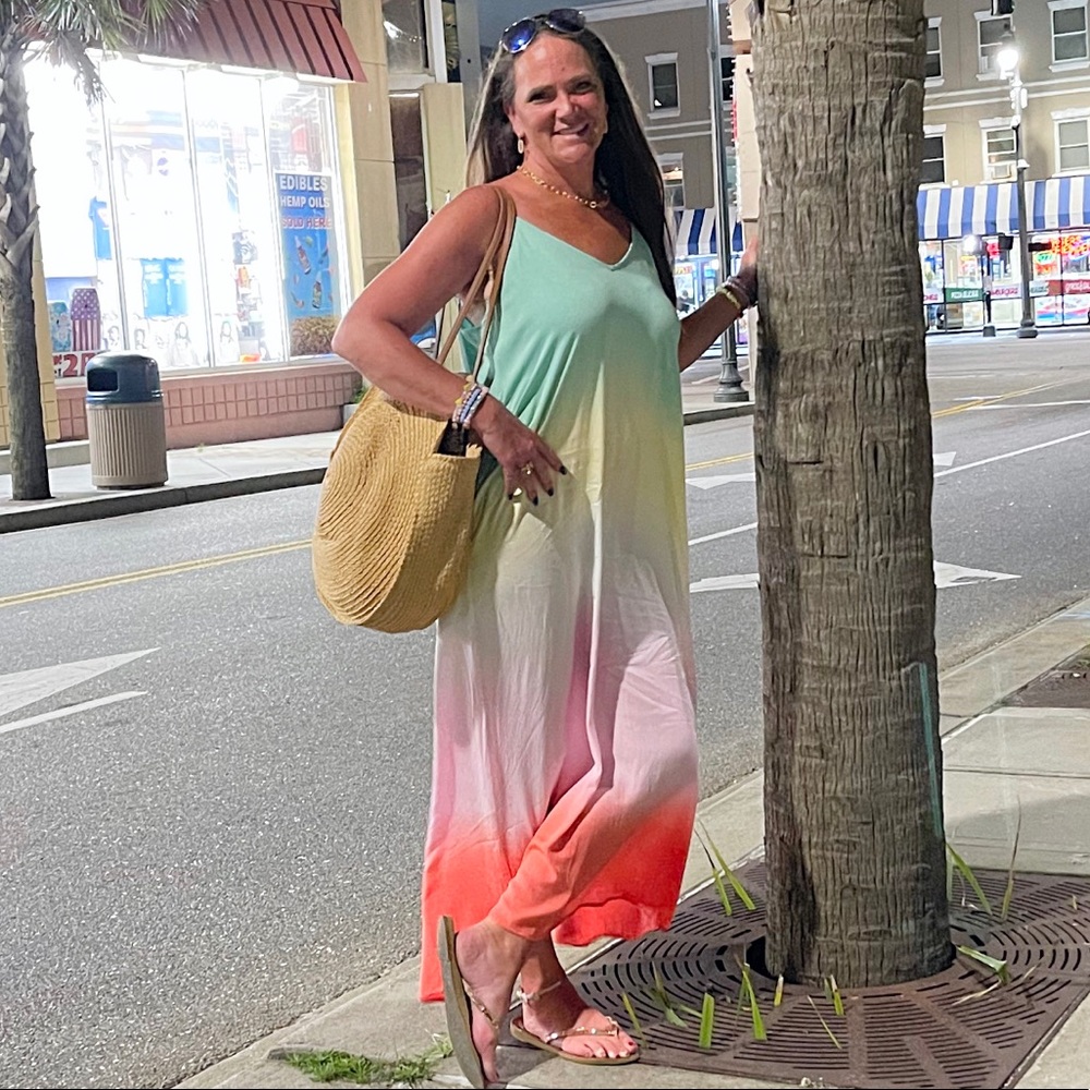 Hem & Thread Ombré dress